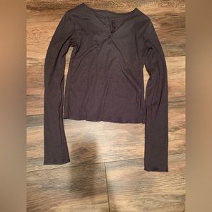 SHEIN Henley long sleeve
